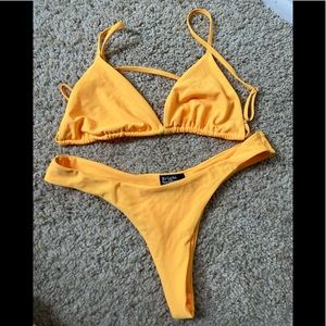 Bright swimwear bikini